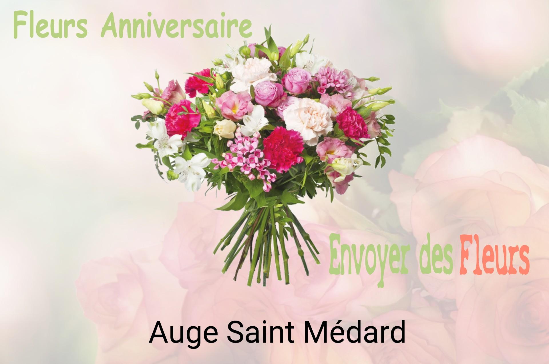 Bouquet de fleurs d’anniversaire livré à Auge-Saint-Médard